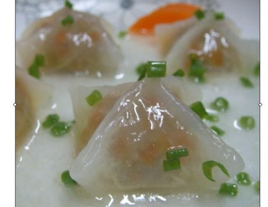 【简单煮意,美味生活】---不用饺子皮的水晶饺