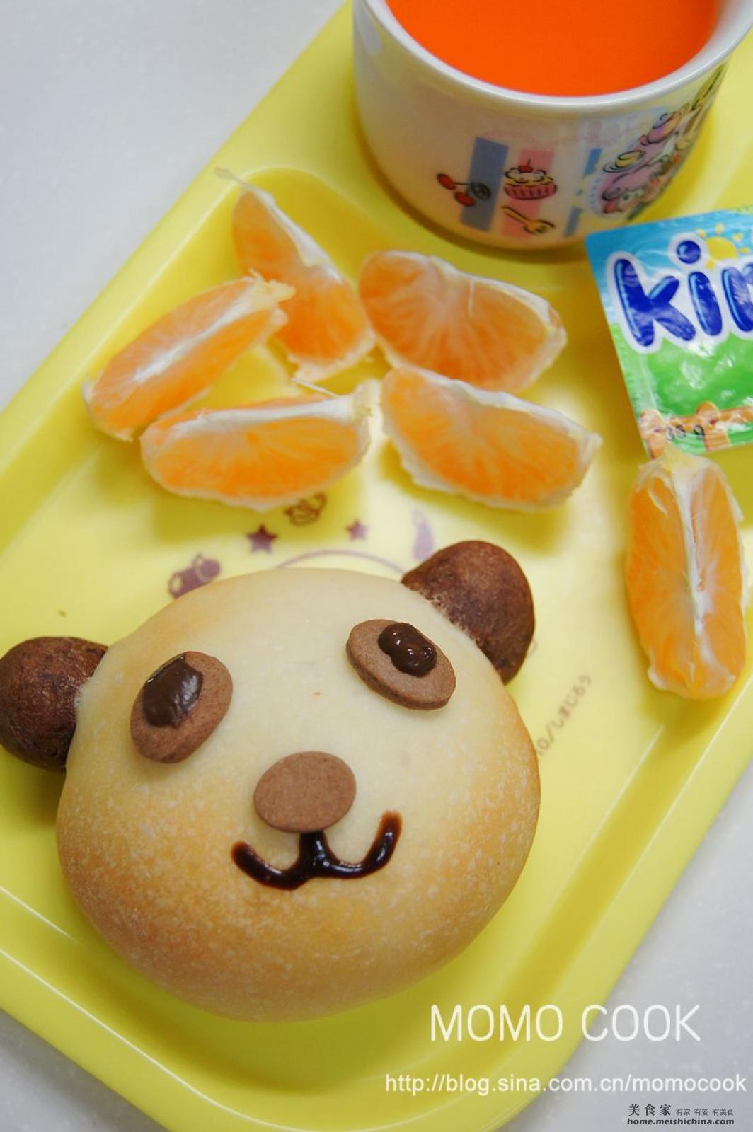Little Cafe 小茶室: Panda Red Bean Pau 熊猫造型豆沙包子