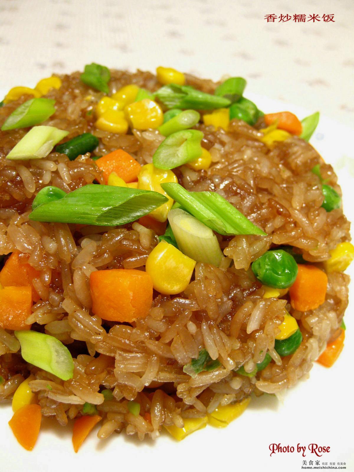 生炒糯米飯食譜、做法 | CookingmamaHelen的Cook1Cook食譜分享