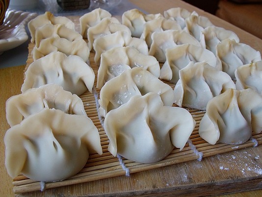 香菇青菜煎饺—附百财饺子详解_日志-美食天下