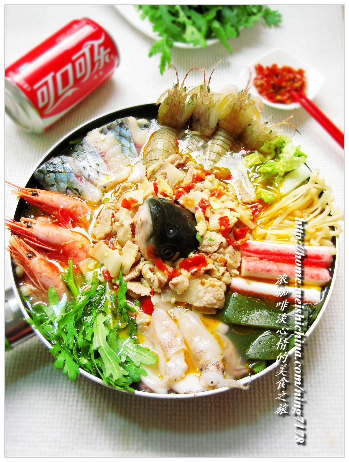 【槟城Tambun美食】 巨！无！霸！海鲜火锅大拼盘
