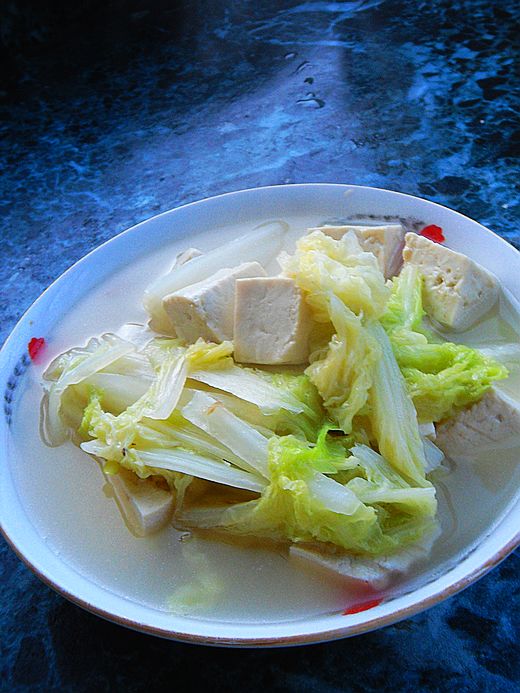 大白菜炖豆腐