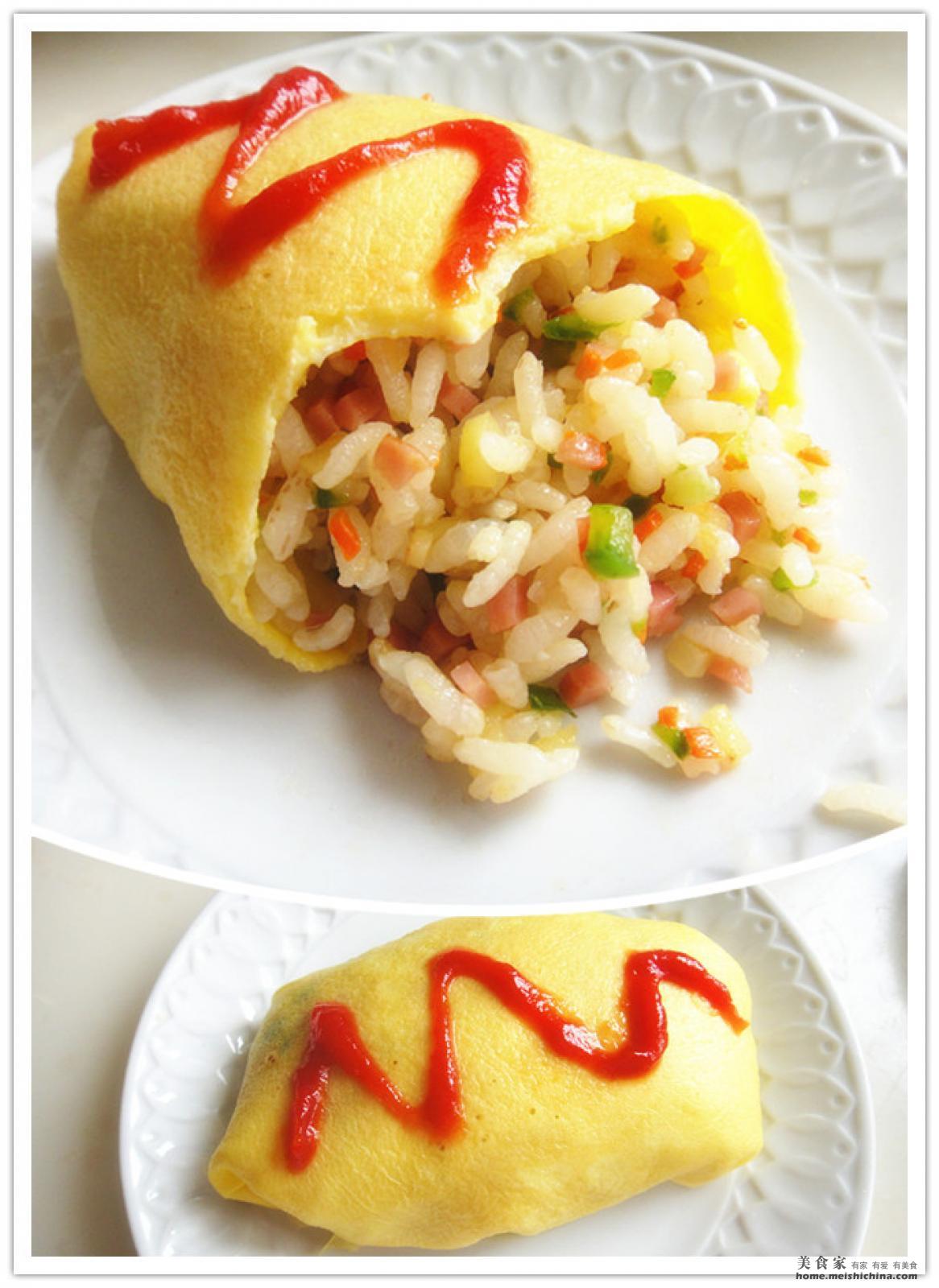 韩式蛋包饭的做法_【图解】韩式蛋包饭怎么做如何做好吃_韩式蛋包饭家常做法大全_懒氏小厨房_豆果美食