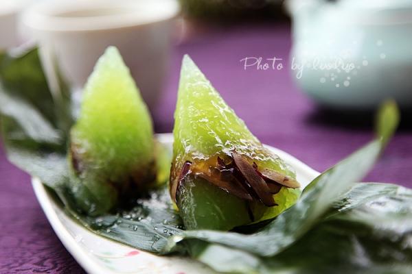 美食家落雨无声与您分享正宗快手粽子--绿水晶