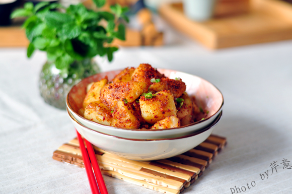 【简约家常菜】香辣锅巴土豆:宜饭宜菜绝味土豆