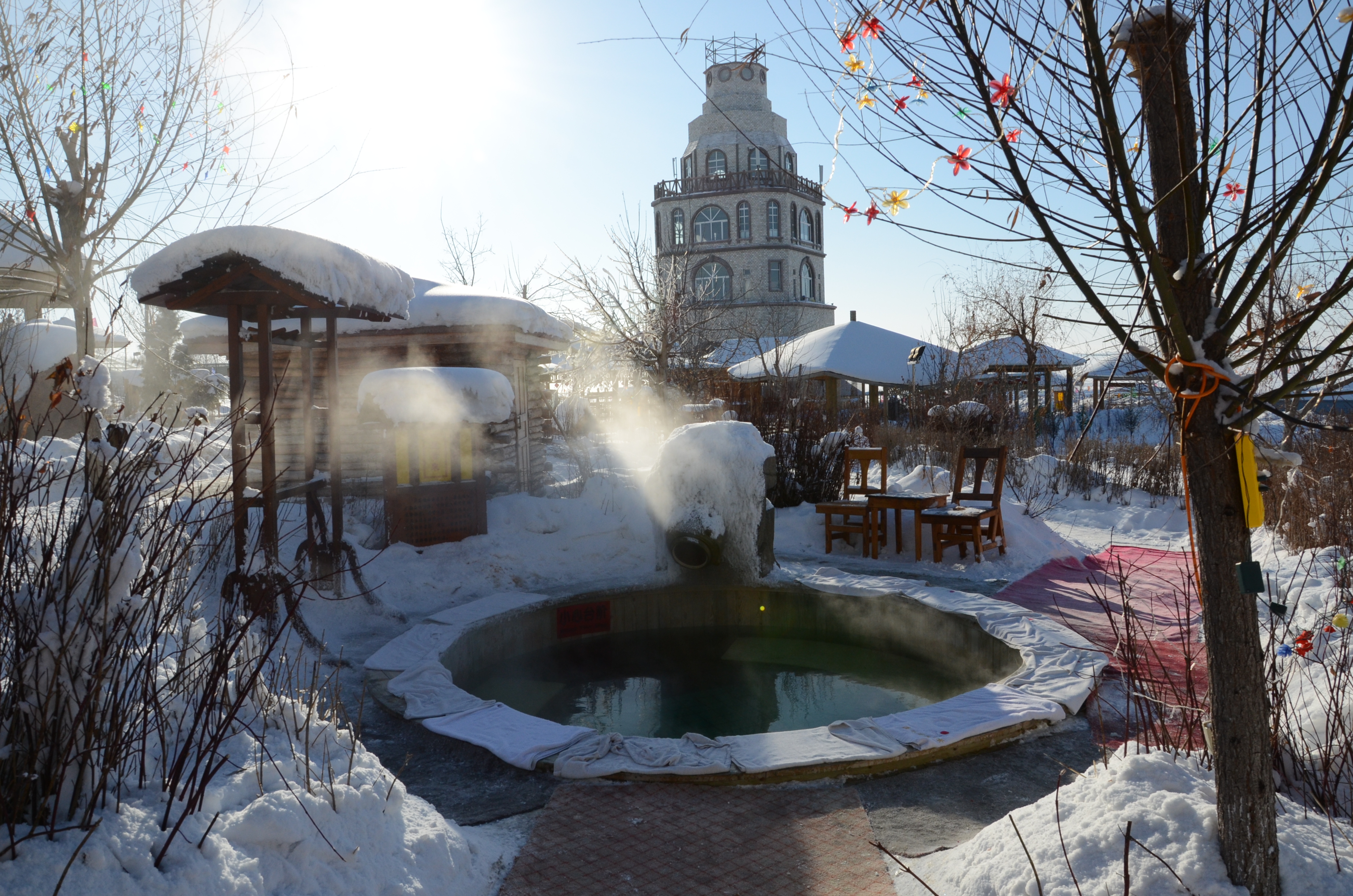 大庆雪地温泉