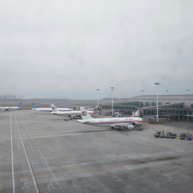 重庆江北飞机场随拍