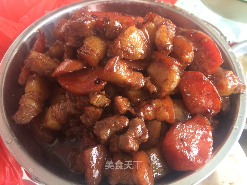 胡萝卜红烧肉