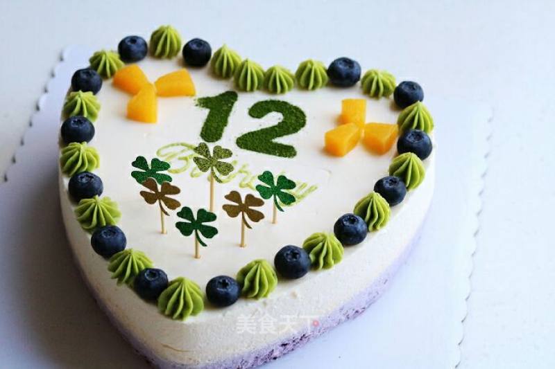 四叶草 的幸福:儿子12岁的生日蛋糕做好啦!