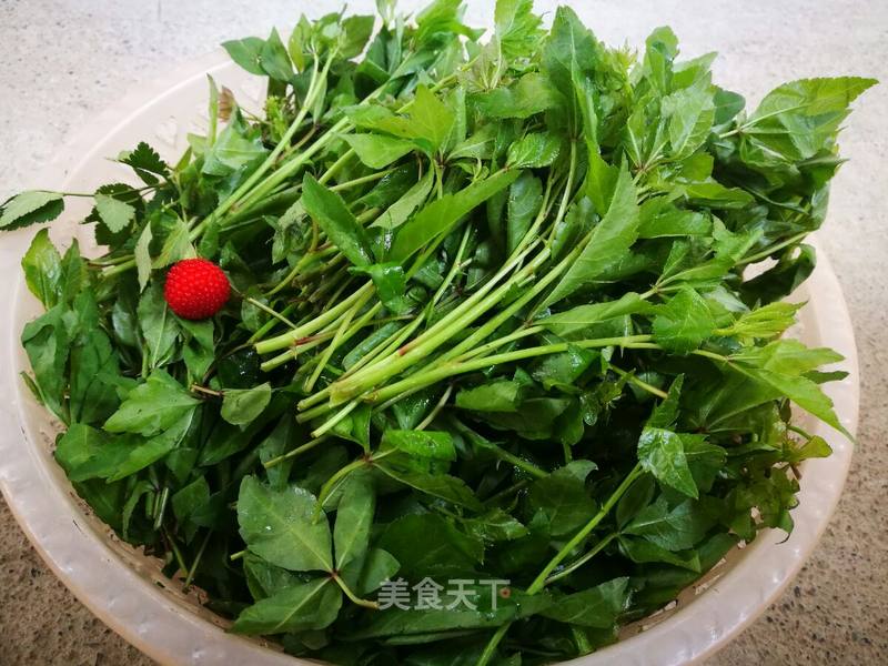 清炒野菜～～记得我们小时候叫"三夹菜"