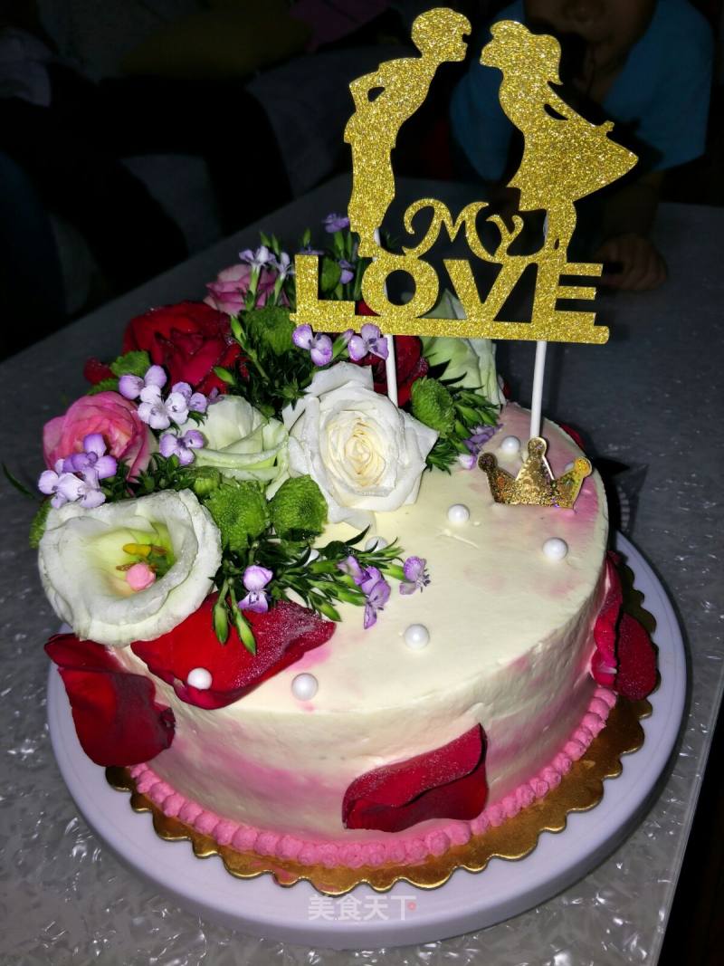 结婚十周年,做个蛋糕庆祝一下