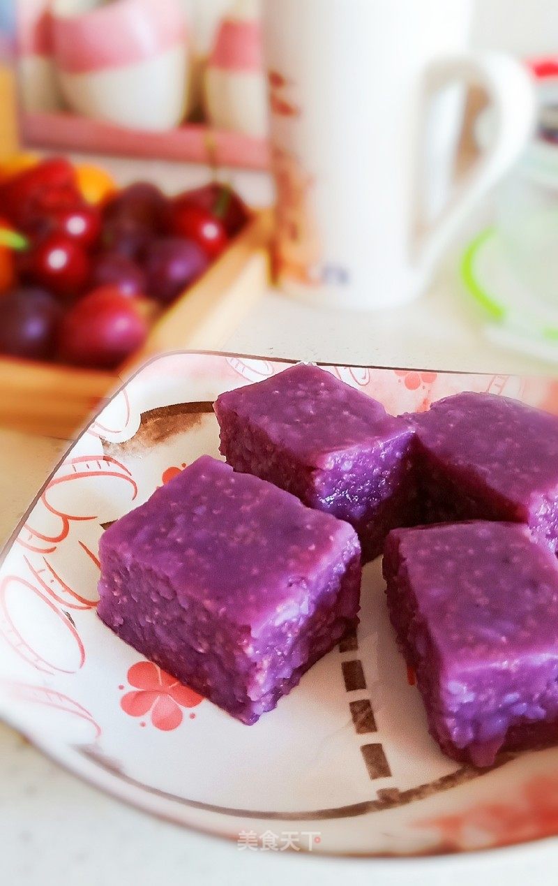 紫薯米糕
