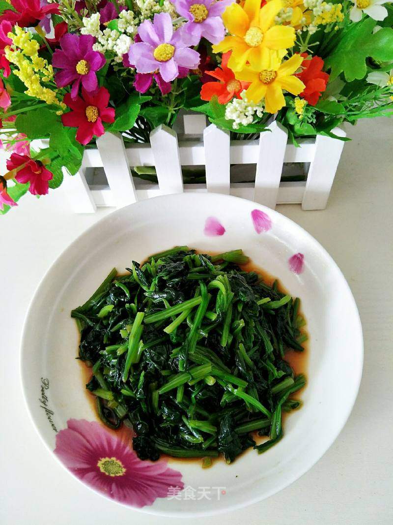 麻油拌菠菜