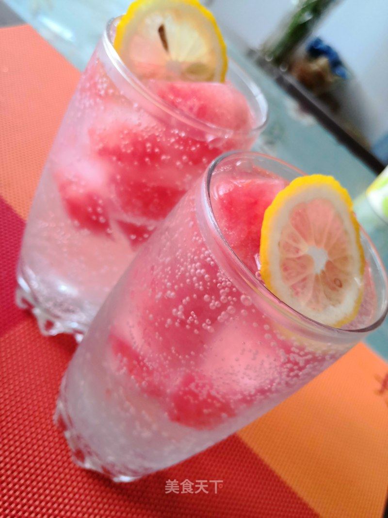 夏日冰品#西瓜柠檬冰雪碧