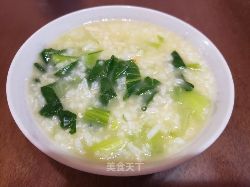 青菜咸粥