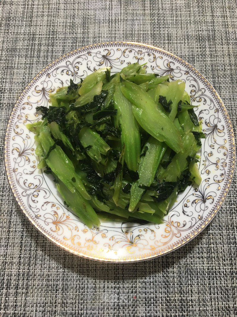 素炒青菜