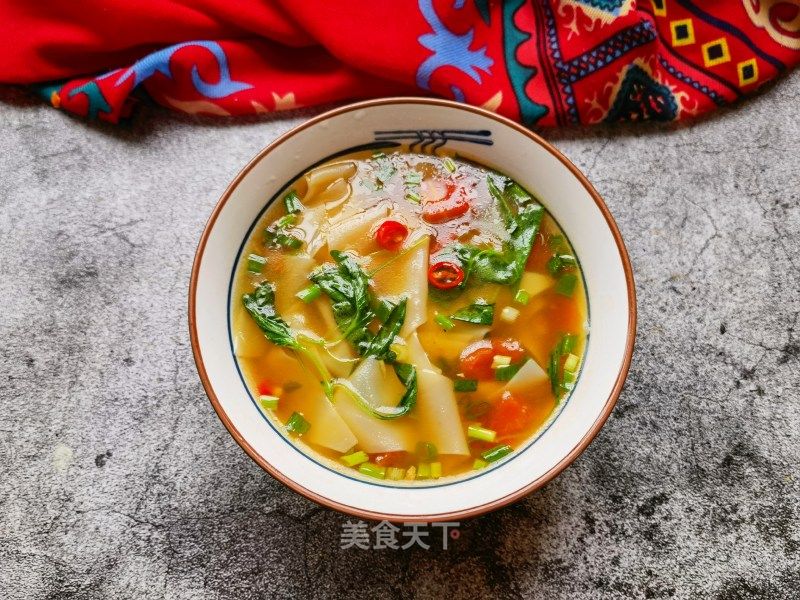 午餐荆芥酸汤面叶