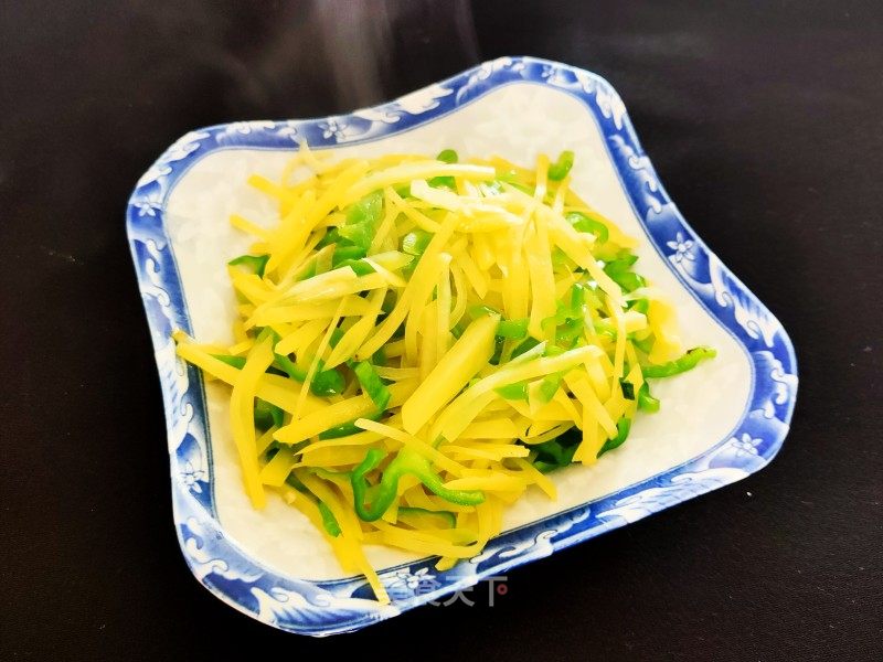 青椒炒土豆丝