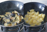 【东北地三鲜】改良少油版——经典下饭菜的做法步骤：3