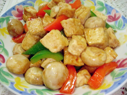 【图文】豆腐焖蘑菇的做法大全,怎么做如何做好吃_焖.