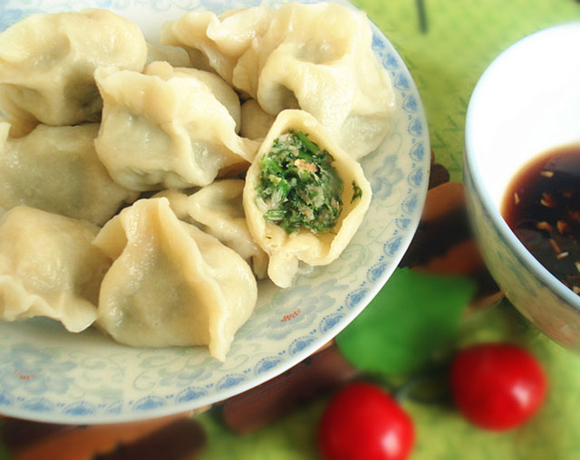 茴香猪肉饺子