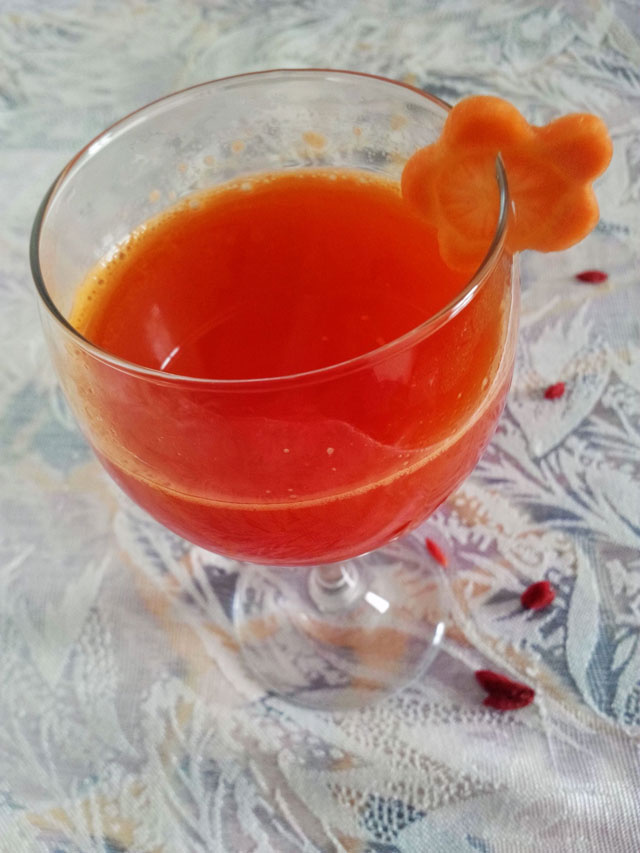 【图文】胡萝卜枸杞蜂蜜汁的做法大全,怎么做