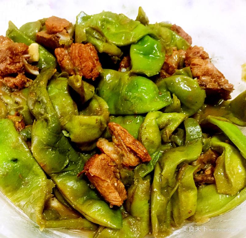 【图文】东北菜排骨炖豆角的做法_东北菜排骨