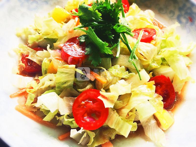 【图文】三文鱼蔬菜沙拉的做法_三文鱼蔬菜沙