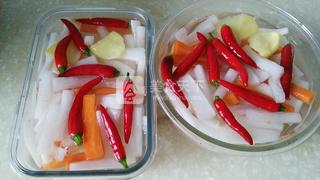 酸辣萝卜---一道开胃小菜的做法步骤：6
