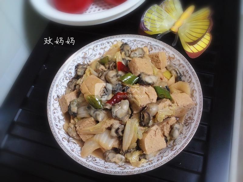 【图文】白菜海蛎子炖冻豆腐的做法_白菜海蛎