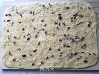 #ACA烘焙明星大赛#蔓越梅椰蓉手撕面包的做法步骤：12