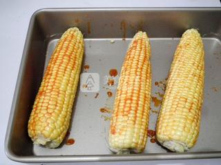 #ACA烘焙明星大赛#奥尔良烤玉米的做法步骤：5