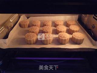#新良首屆烘焙大賽#廣式金絲肉鬆月餅的做法步驟：17