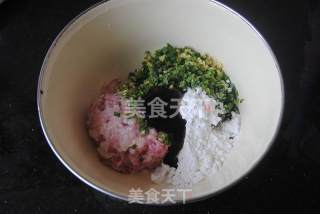 韭菜大肉饺的做法步骤：3
