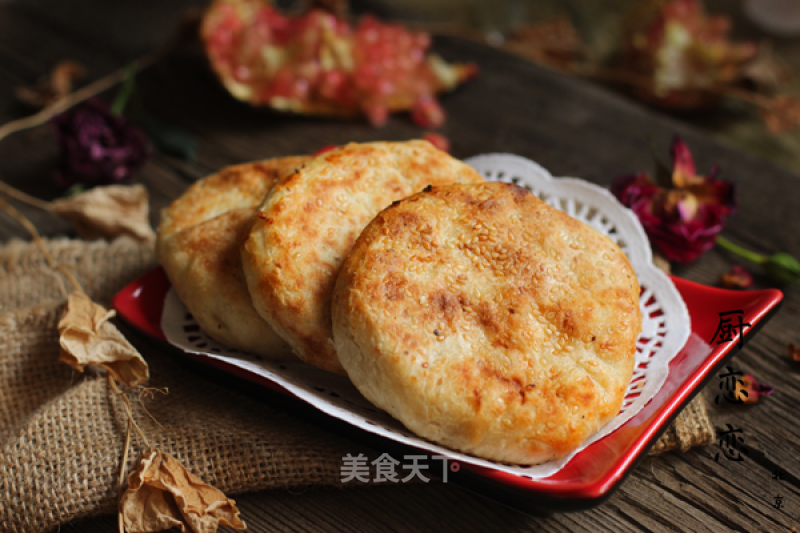 椒盐芝麻烧饼