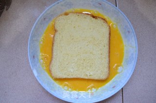 面包机面包变身西多士的做法步骤：3