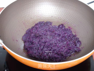 紫薯水晶饼的做法步骤：3