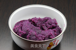 紫薯水晶餅的做法步驟：4