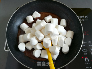 巧克力牛轧糖（耐烤巧克力版）的做法步骤：6