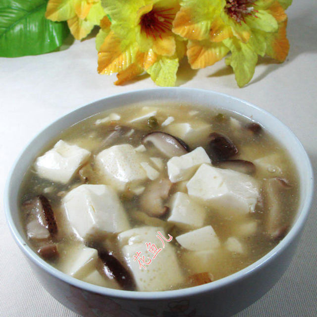瘦肉丝香菇榨菜豆腐羹的做法步骤