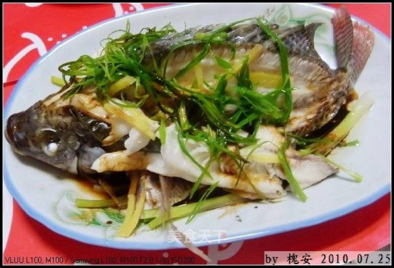 粤菜——清蒸（福寿）鱼的做法
