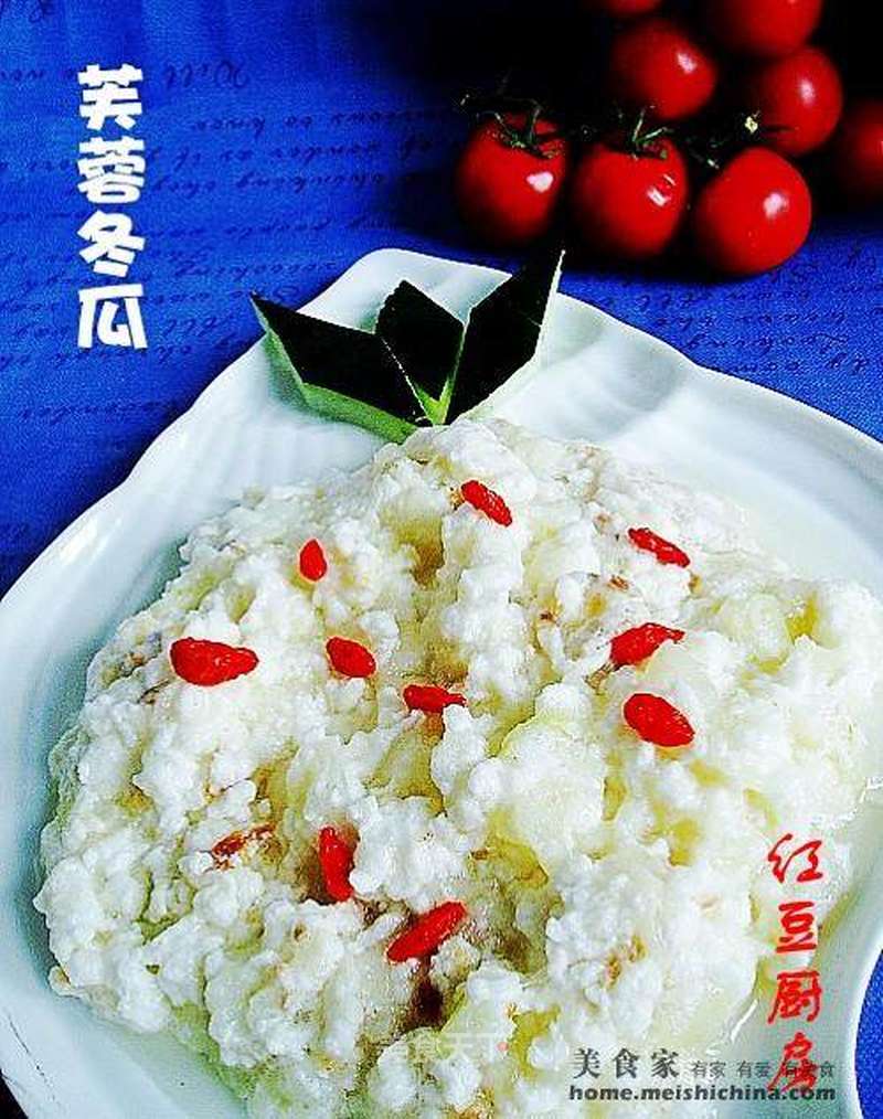 芙蓉冬瓜的做法 芙蓉冬瓜怎么做 菜谱 美食天下