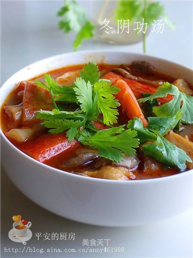 不出家门也能喝上原汁原味的泰国国汤——冬阴功汤的做法