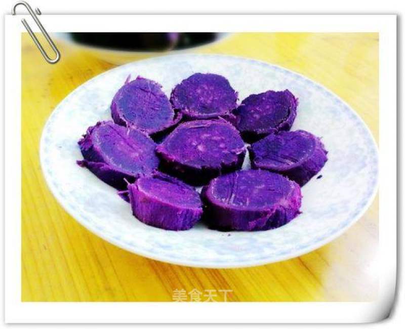 高压锅版紫番薯的做法