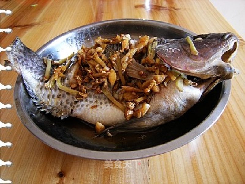 清蒸福寿鱼的做法