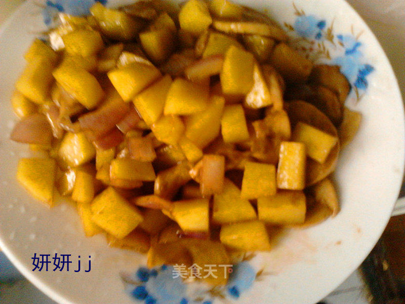 香煎土豆杏鲍菇的做法