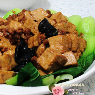 菜鸟也能做出的超级下饭菜---肉末烧豆腐