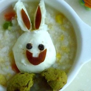 煮鸡蛋的创意料理——小兔豆豆