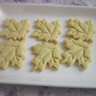 树叶饼干