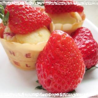 草莓酸奶马芬